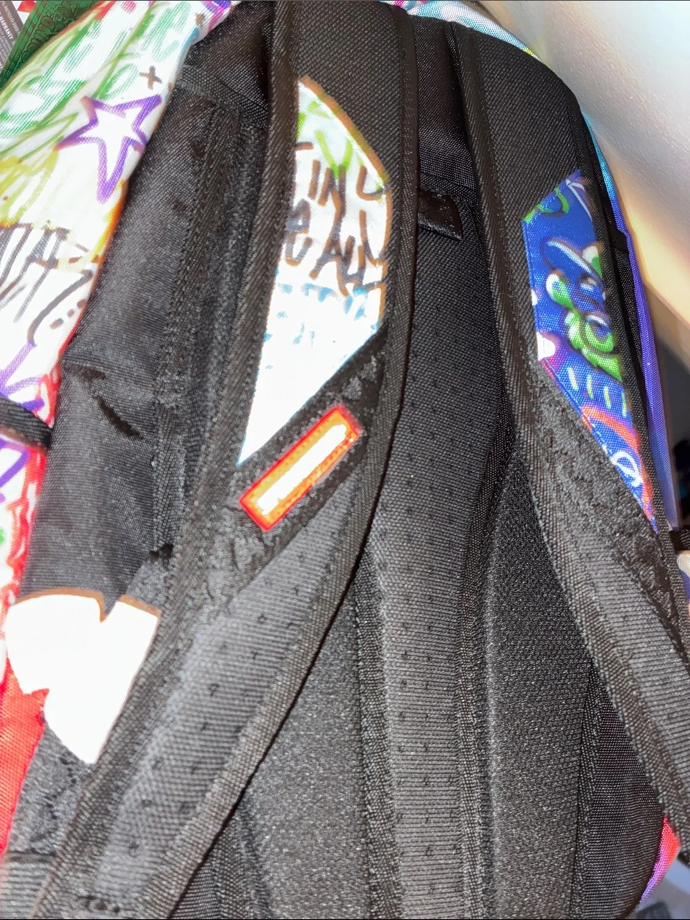 Sprayground Scribbles small backpack